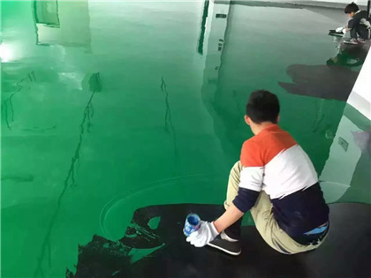 灵石下面给你一份环氧地坪漆施工的完整流程