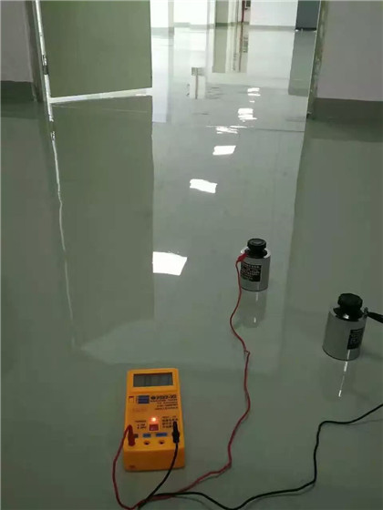 灵石 防静电自流平检测